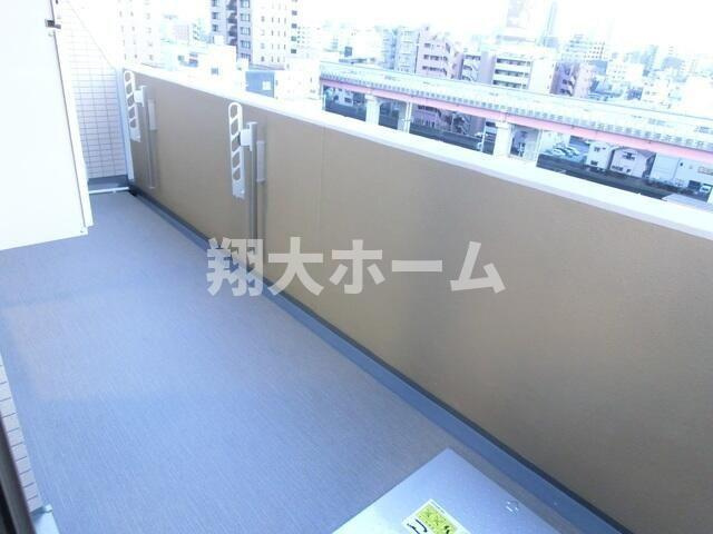 スカイコートパレス両国弐番館のバルコニー