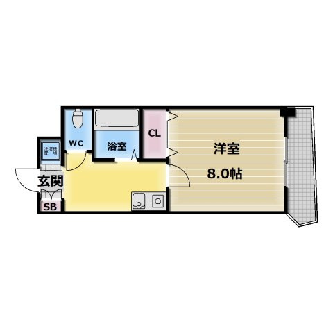 【間取り】 | アベニューリップル小阪