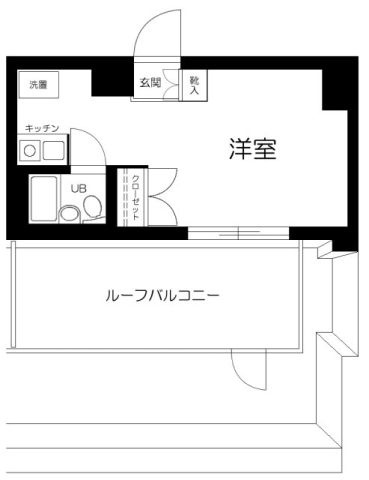 スカイコート浅草第３の間取り|間取りです。