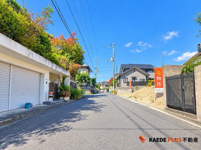 大津市南郷2丁目の前面道路含む現地写真
