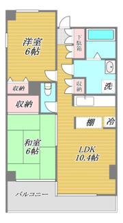 【間取り】 | ウィスタリアガーデン | 間取りです。