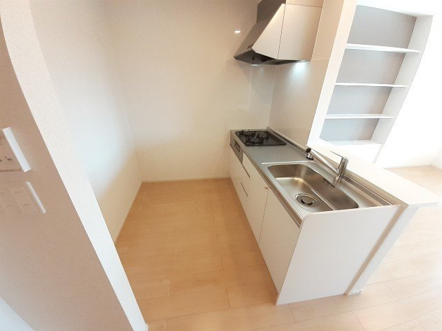 サニー・ブリーズ金屋Ｃのキッチン|きれいなキッチンです