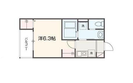 MELLAS葛西の間取り|間取りです。