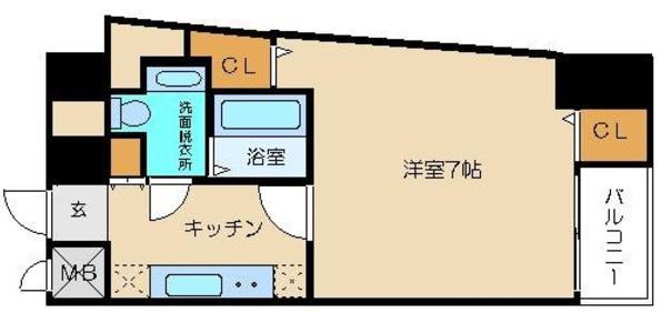 CITYSPIRE堺筋本町の間取り|リトルリバー本町橋　間取