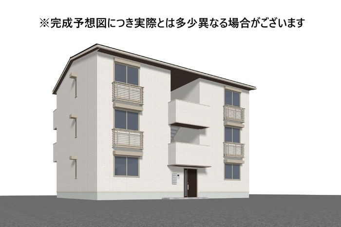 (仮称)D-ROOM別所町A棟の外観