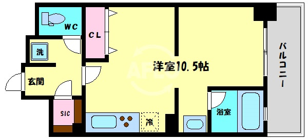 KDX堺筋本町レジデンスの間取り|KDX堺筋本町レジデンス　間取り
