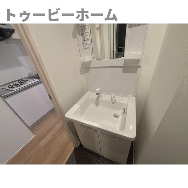 MQuarto西所沢の洗面所|忙しい朝には欠かせない洗面所です