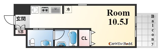 ライフデザイン三宮東の間取り