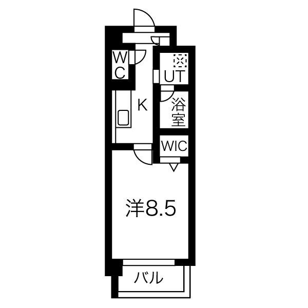 リラクシア千里の間取り