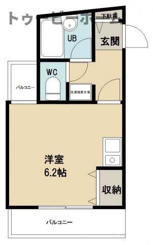 モンシャトー参番館の間取り