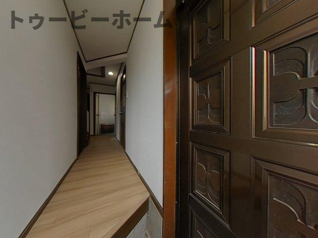 小手指ガーデン戸建の玄関|落ち着いた玄関です
