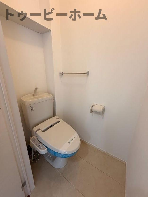 H-SQUARE西所沢のトイレ|落ち着いた色調のトイレです
