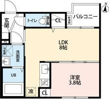 セレーナ呼続の間取り
