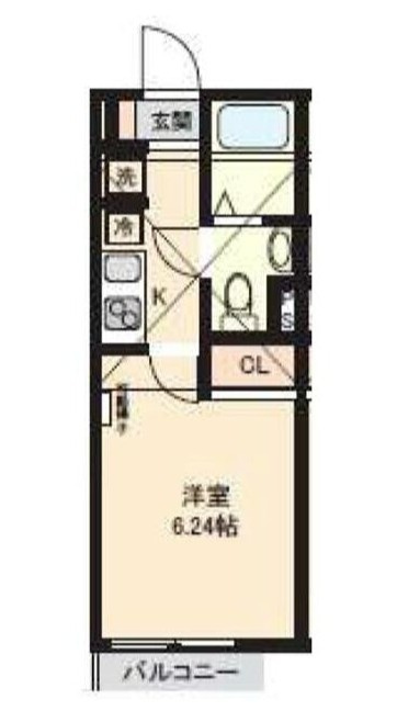 ソレム開雲の間取り|間取りです。