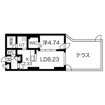 S-RESIDENCE近代美術館前