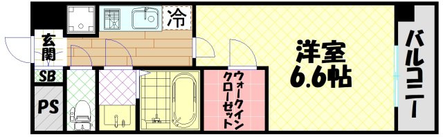 【間取り】 | エスリード難波レジデンス