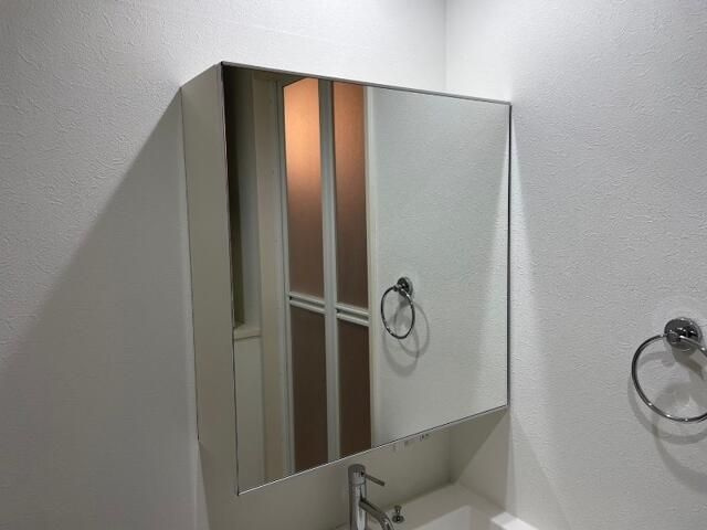 ＣＲＥＡＬ三軒茶屋の洗面所|脱衣スペースもあります