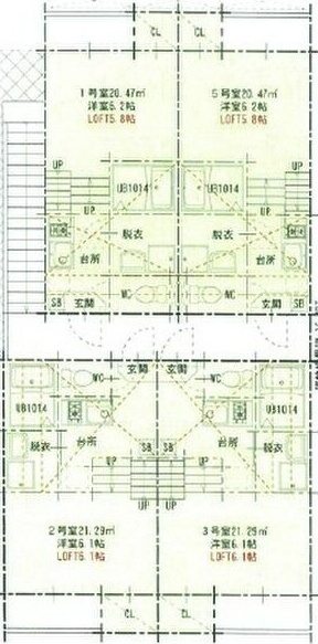 CRESTAの区画図