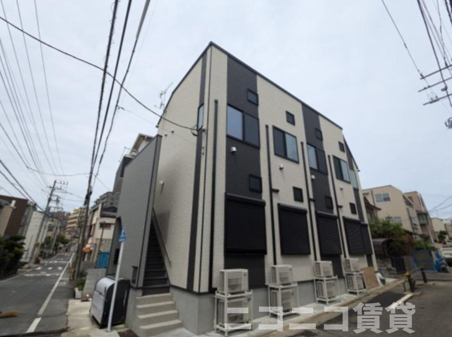 板橋区志村１丁目のアパートの外観