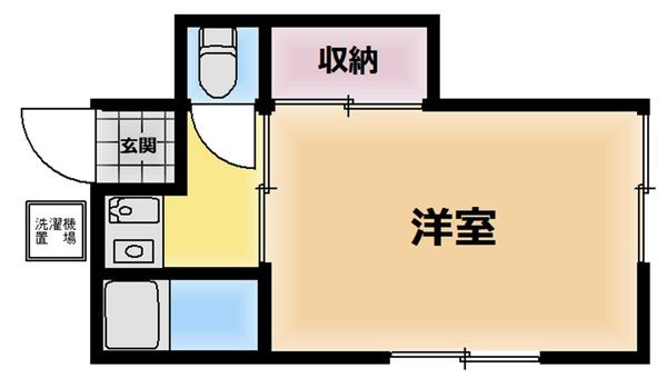 南坂コーポの間取り|間取りです。