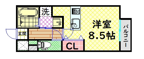 【間取り】 | ボナールハイツ