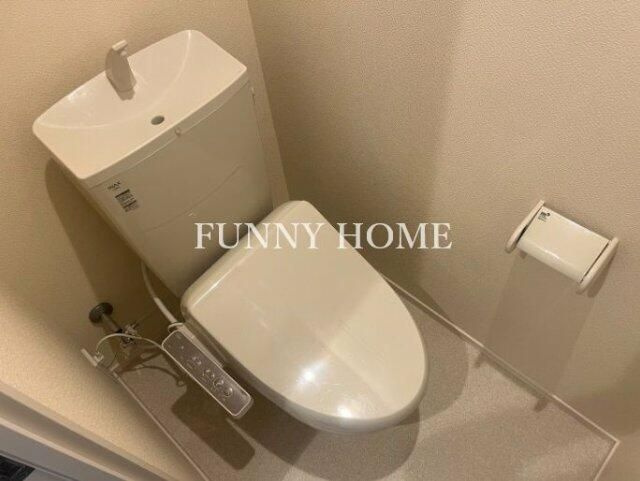 ヴェルデ等々力Ｂのトイレ|トイレもきれいです