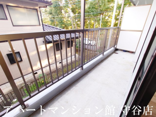 NKマンション第2のバルコニー