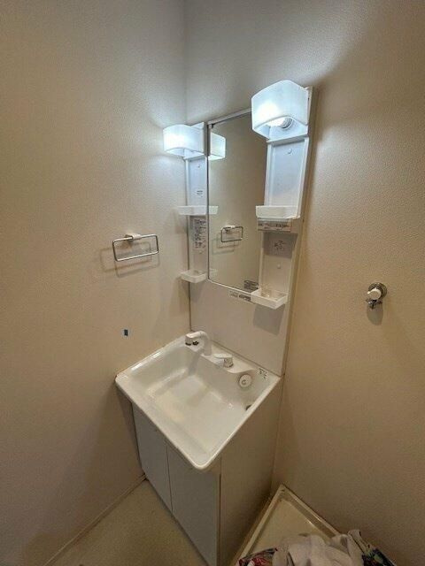 世田谷区駒沢５丁目の賃貸マンションの洗面所