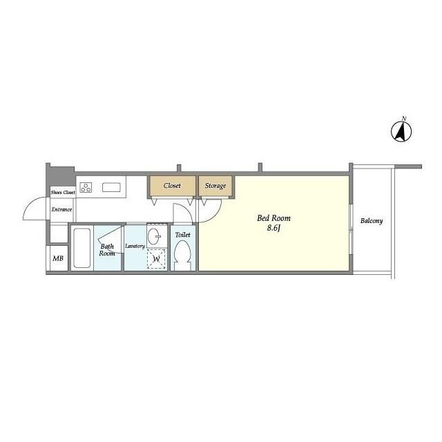 ＣＯＲＶＡＬ三軒茶屋の間取り
