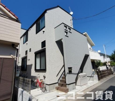 葛飾区金町３丁目のアパートの外観