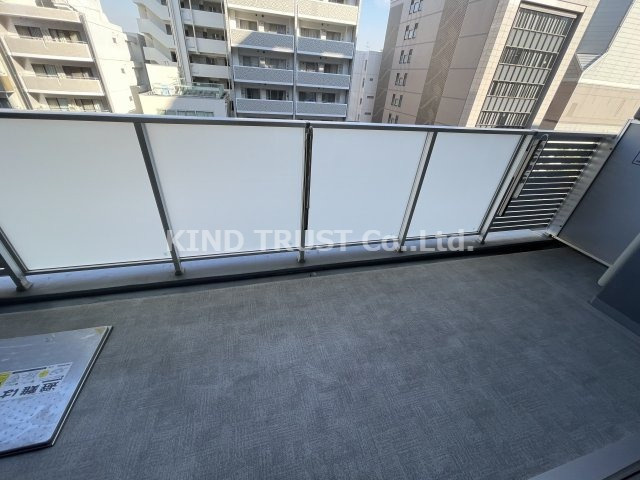 S-FORT大阪同心のバルコニー|開放的で明るい空間を演出してくれるバルコニーです