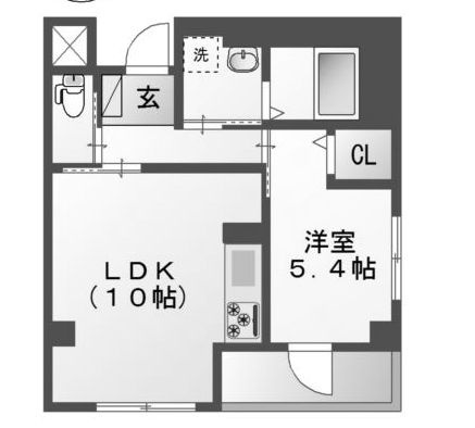 Ａｒｕｍｅ本蓮沼の間取り|間取りです。