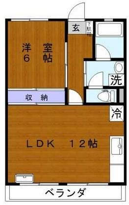 ＷＪ・Ｗ－７ビルの間取り|間取りです。
