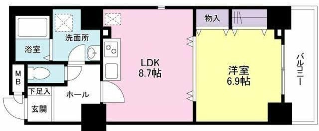 ＲＡＦＦＩＮＥ　ＴＥＲＲＡＣＥの間取り|間取りです。