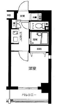 サンテミリオン池袋Ⅲの間取り|間取りです。