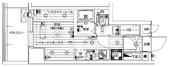 ル・リオン大塚の間取り|間取りです。