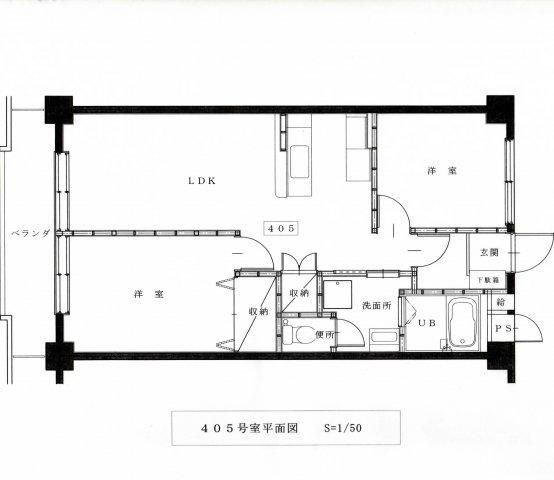 第３メゾン小茂根の間取り|間取りです。