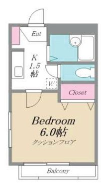 メイプルハウス　Ａ棟の間取り|間取りです。