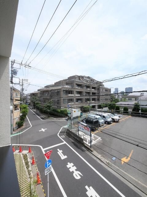ラフィスタ二子玉川のバルコニー