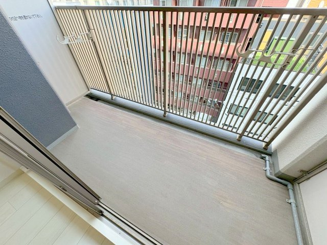 エステムコート新大阪Ⅺリンクスのバルコニー