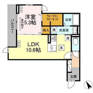 【間取り】 | D Paina 宿河原6