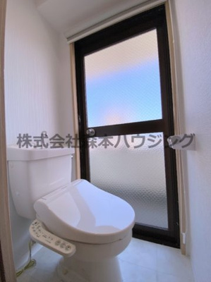 【トイレ】 | 　ヒカリハイツ | 清潔感のあるトイレです