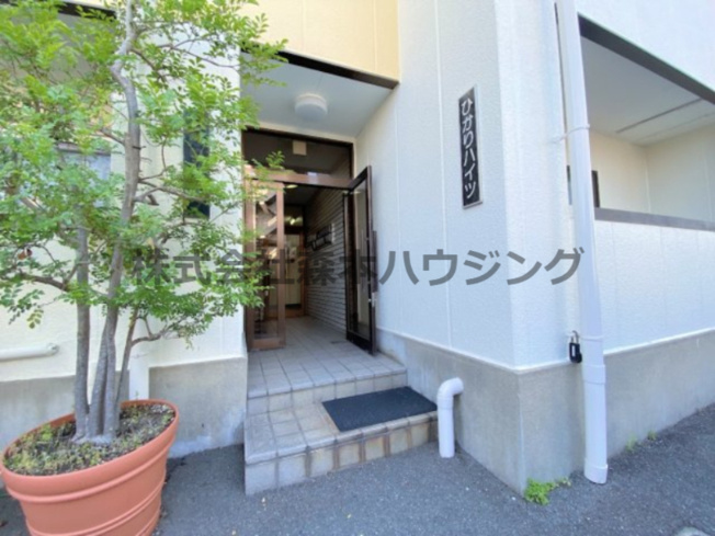 【エントランス】 | 　ヒカリハイツ | 毎日通るエントランスはこのようになっています