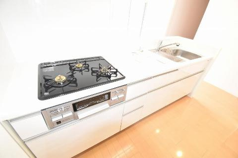 レジディア玉造のキッチン