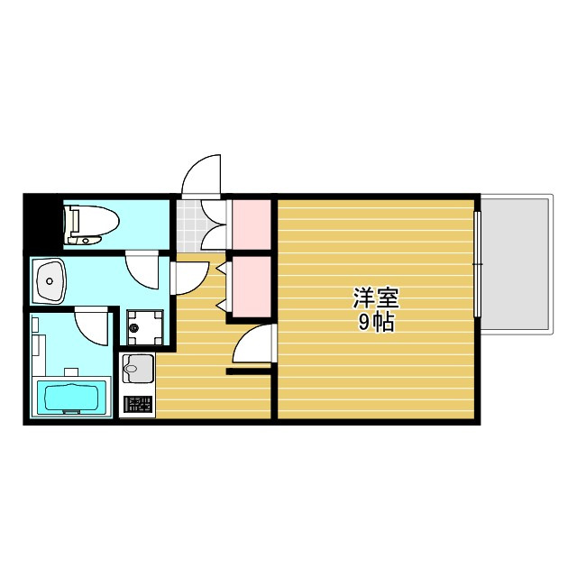 アスール江坂の間取り