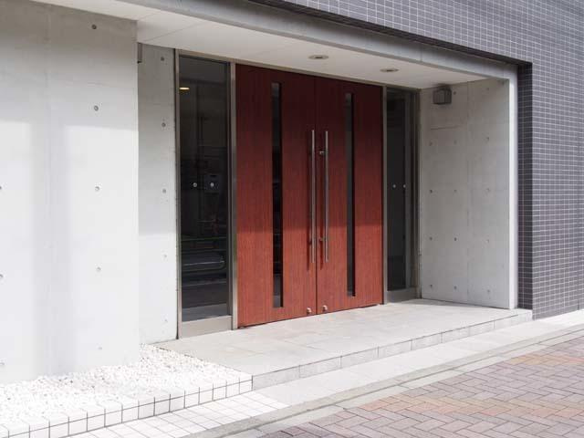 ロメック勝どきのエントランス