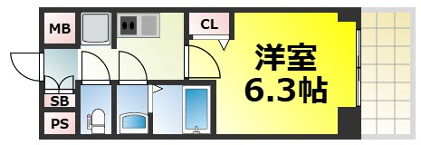 【間取り】 | アドバンス大阪フェリーチェ 仲介手数料無料
