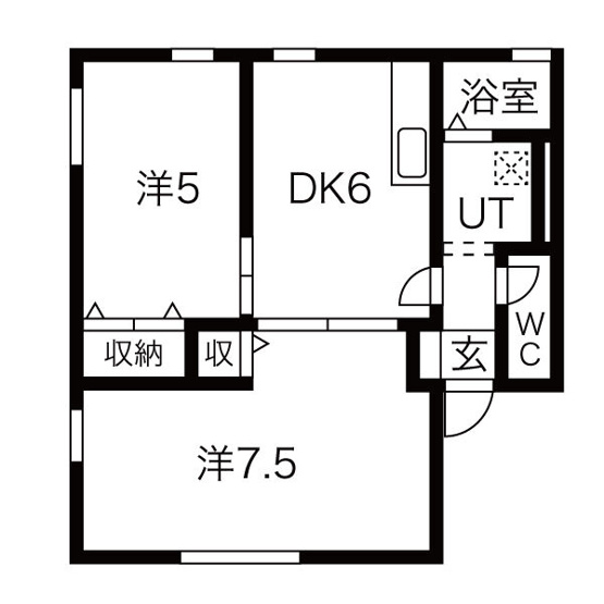 【間取り】 | レトア絹香B