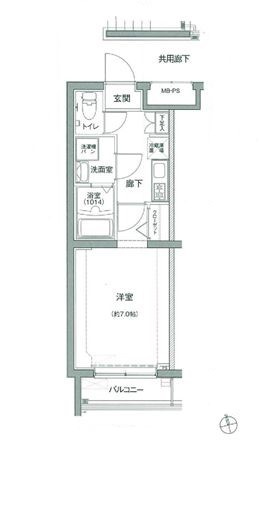 【間取り】 | ビィ・フォルマ多摩川