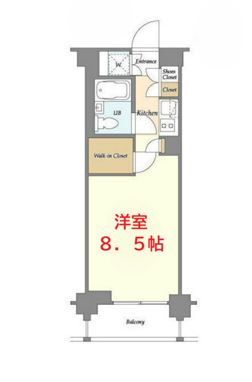 【間取り】 | イプセ蒲田WEST | 間取りです